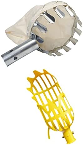 Kertészeti választások | 2 db Gyümölcsszedő Áfonya Szedő Készlet Hajtásnövesztéshez Gyümölcsszedő Felszerelés Gyümölcsszedő Fej Gyümölcsfogó Fej Jujube Szedő Gyümölcsök Gyümölcsszüretelő Mandarinos Ruházat Kertészeti választások Kertészeti választások